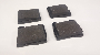 View Disc Brake Pad Set (Rear) Full-Sized Product Image 1 of 4
